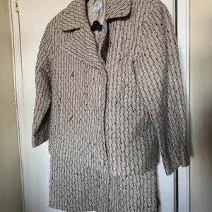 VINTAGE ISABEL LAM SUIT WOOL SIZE 4 Izabel Lam New York for Saks Fifth Avenue